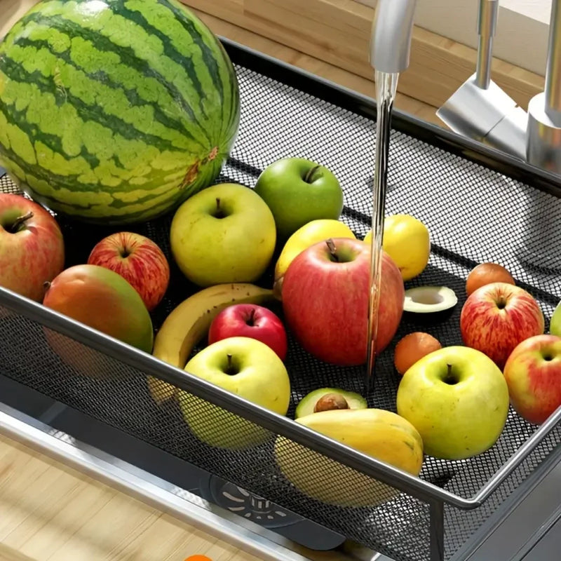 [Leve 2 Pague 1] Prateleira Giratória de Armazenamento 5 em 1 + BRINDE: Fruteira de Mesa